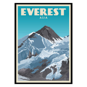 Mount Everest Mountain Poster