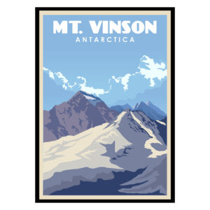Mount Vinson Mountain Poster