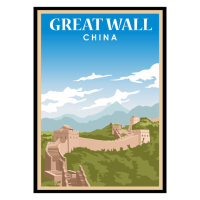 Great Wall of China Poster