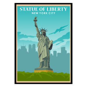 Statue of Liberty New York USA Poster