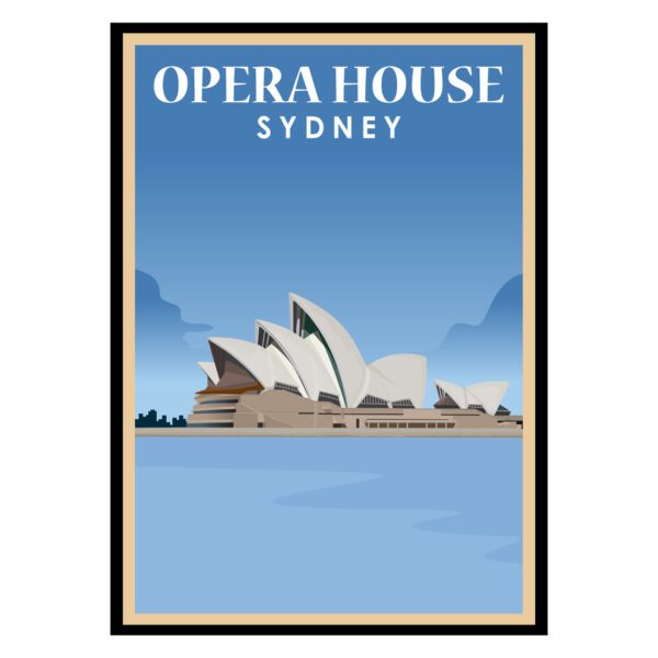 Sydney Opera House Poster | Buy Posters & Art Prints at Posternature.com