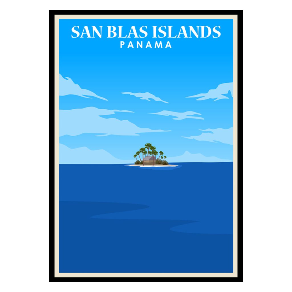 San Blas Islands Poster Buy Posters & Art Prints at