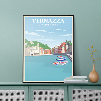 Vernazza Cinque Terre Poster | Buy Posters & Art Prints at Posternature.com