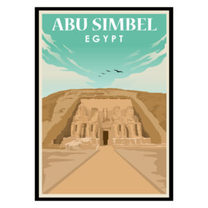 Abu Simbel Poster