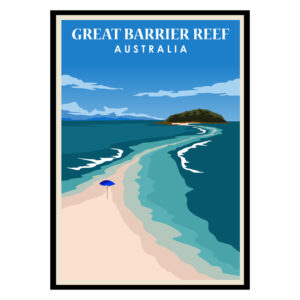 Great Barrier Reef Queensland Australia Poster