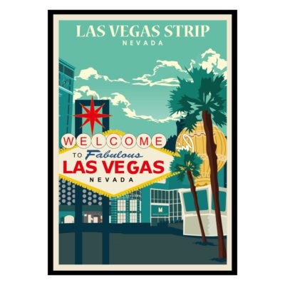 Las Vegas Nevada USA Poster