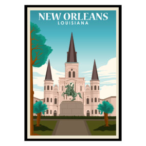 New Orleans USA Poster