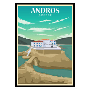 Andros Cyclades Greece Poster