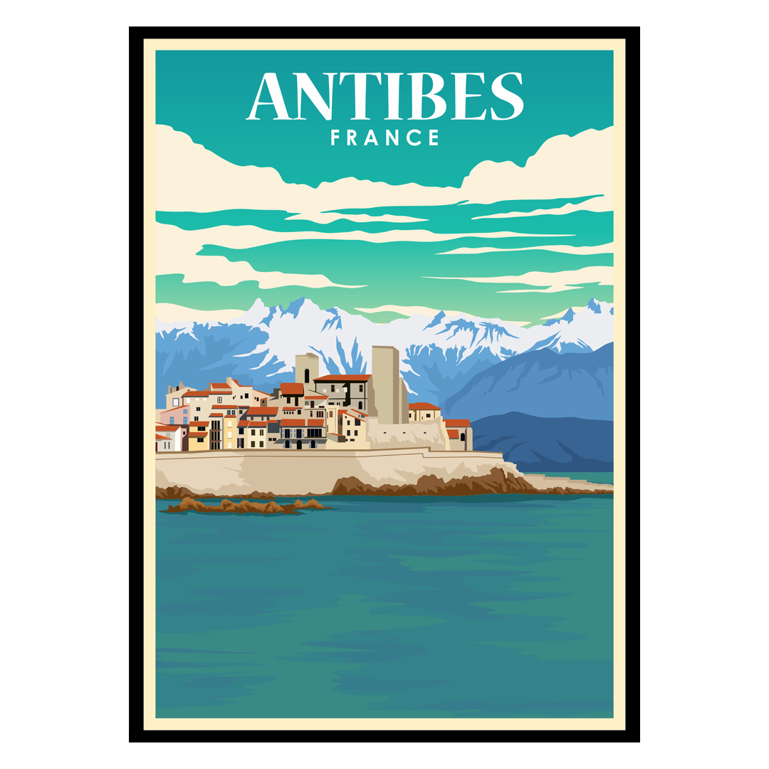 Antibes Poster POSTERNATURE COM