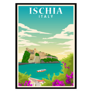 Ischia Campania Italy Poster
