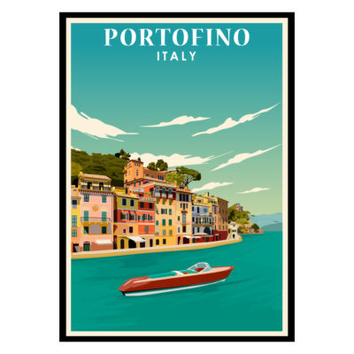 Portofino Liguria Italy Poster