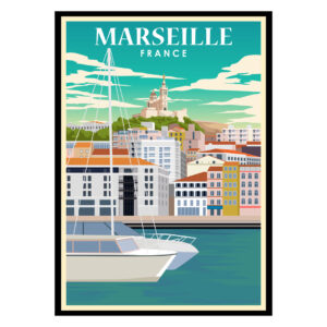 Marseille France Poster