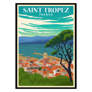 Saint-Tropez France Poster