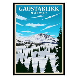 Gaustablikk Mountain Norway Poster