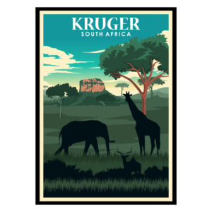 Kruger National Park South Africa Poster