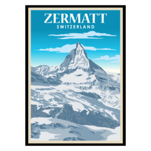 Zermatt Mountain Switzerland Poster