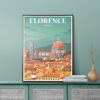 Florence Firenze Italy Poster - Image 2