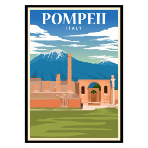 Pompeii Italy Poster