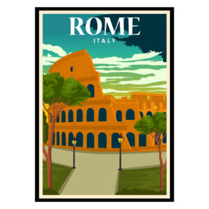 Rome Roma Italy Poster