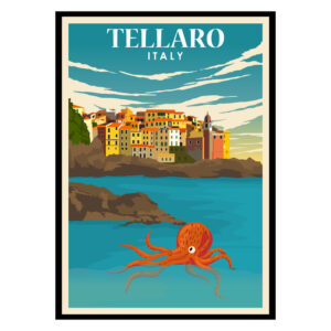 Tellaro Liguria Italy Poster