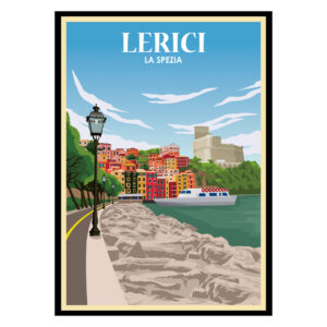Lerici Liguria Italy Poster