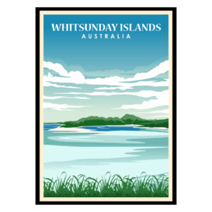 Whitsunday Islands Queensland Australia Poster