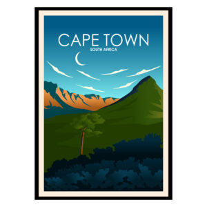 Cape Town South Africa Poster