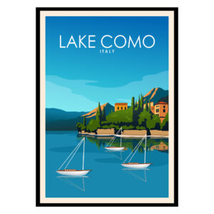 Lake Como Italy Poster
