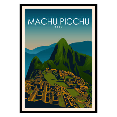 Machu Picchu Peru Poster