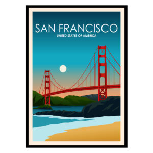 San Francisco USA Poster