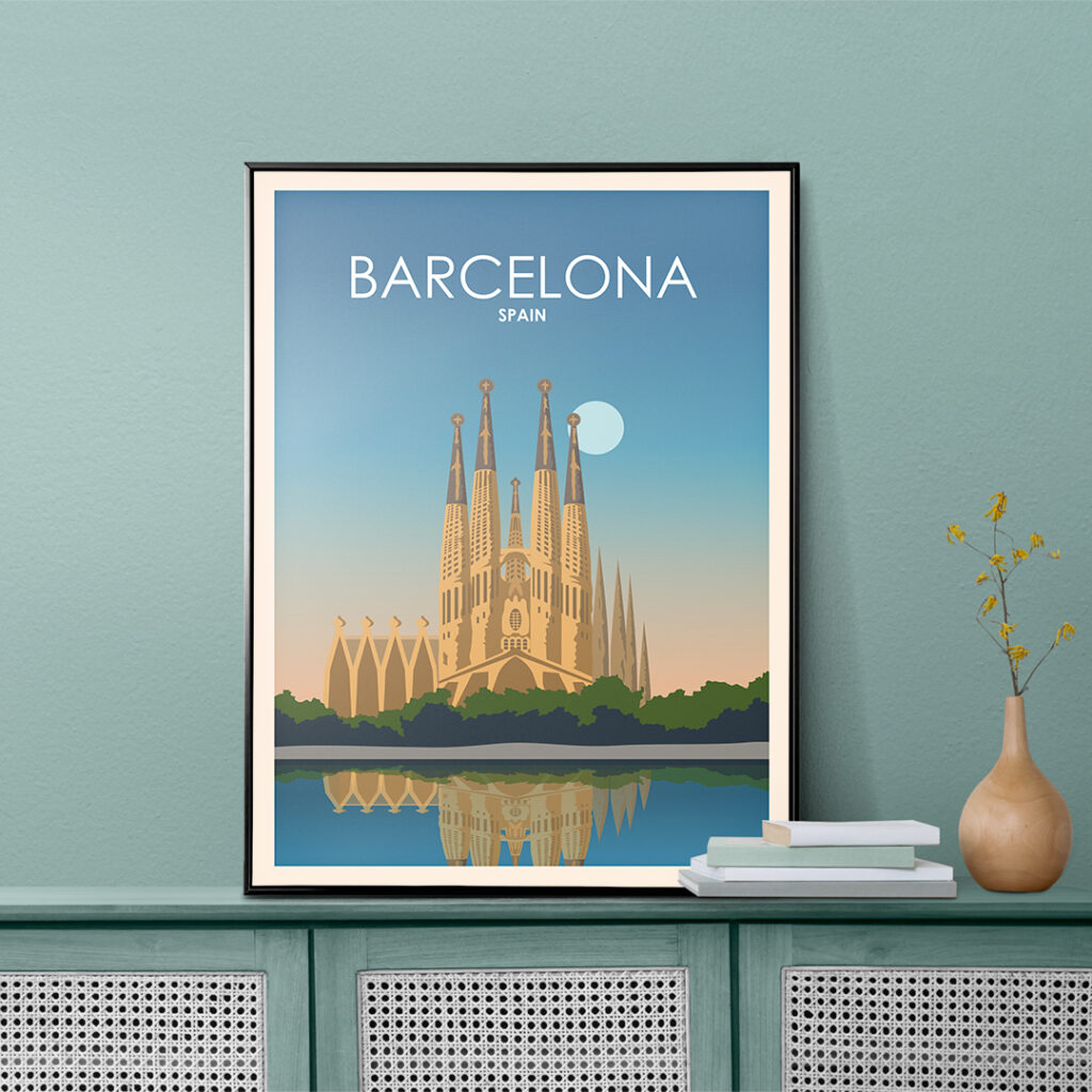 Barcelona Poster | Buy Posters & Art Prints at Posternature.com