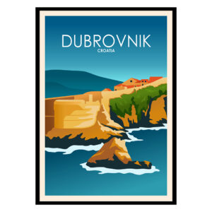 Dubrovnik Croatia Poster