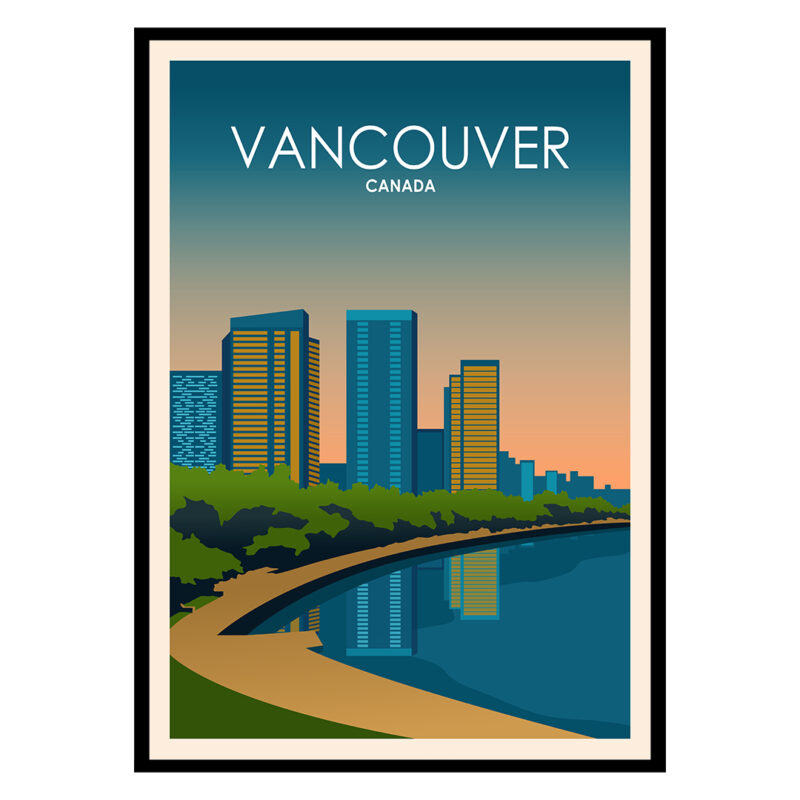 Vancouver Canada Poster Buy Posters & Art Prints at