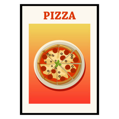 Pizza Food Poster