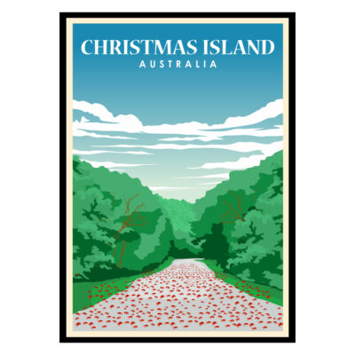 Christmas Island Australia Poster