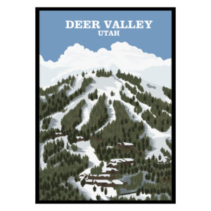 Deer Valley Utah USA Poster