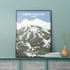 Deer Valley Utah USA Poster - Image 2