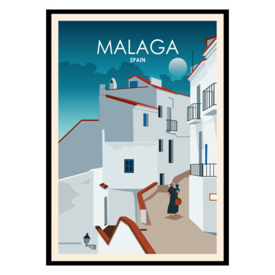 Malaga Spain Poster