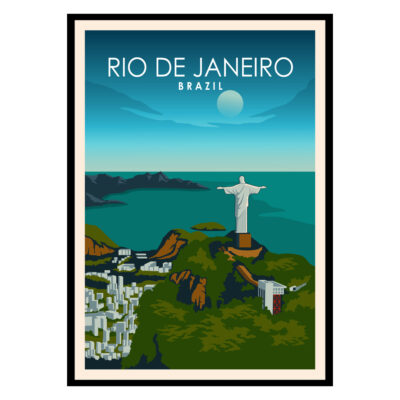 Rio de Janeiro Brazil Poster