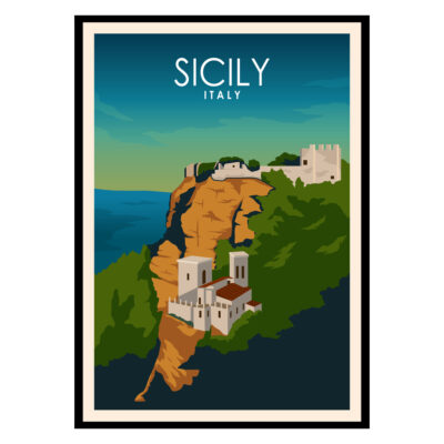 Siciliy Italy Poster