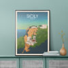 Siciliy Italy Poster - Image 2