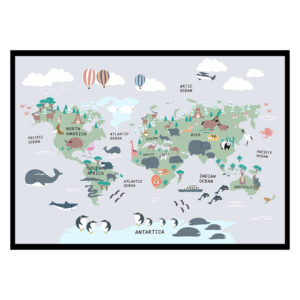 Animals Kids Poster