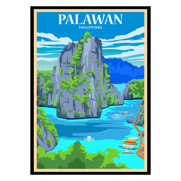 Palawan Philippines Poster 