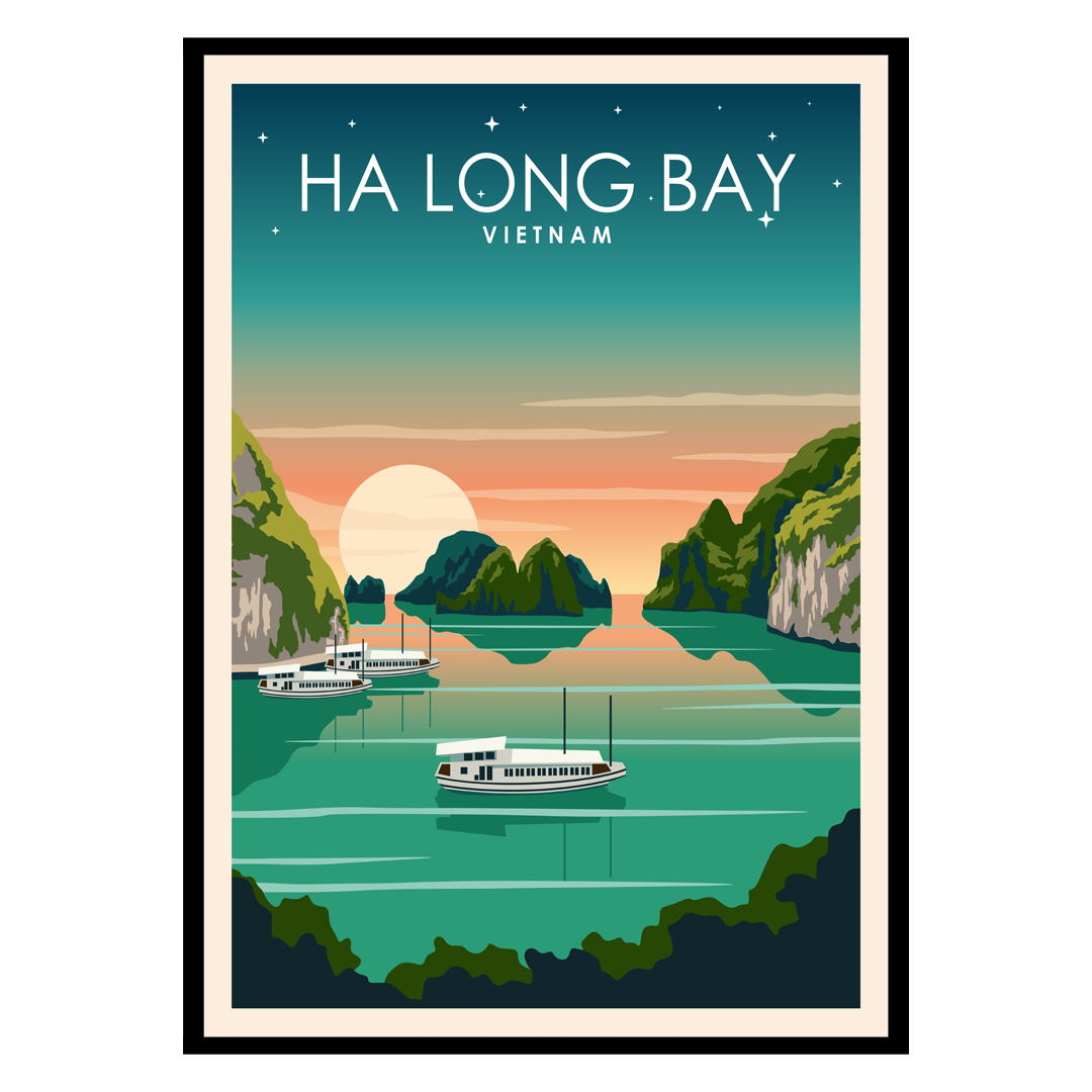 Ha Bay Vietnam Poster | Buy Posters & Art Prints at Posternature.com