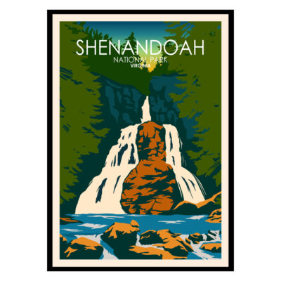 Shenandoah National Park USA Poster