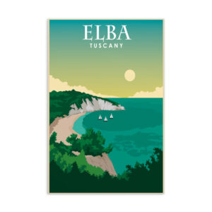 Elba Beach Postcard