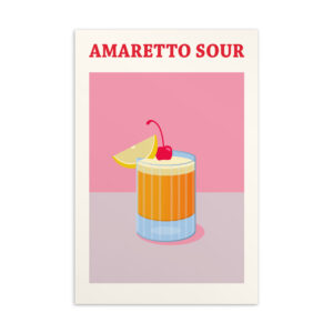 Amaretto Sour Postcard
