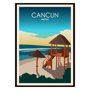 Cancun Mexico Poster