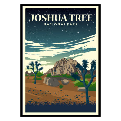 Joshua Tree National Park USA Poster