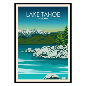 Lake Tahoe USA Poster